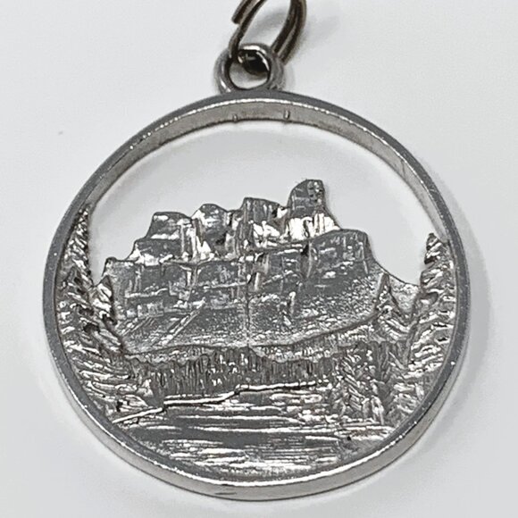 Banff Mount Eisenhower Sterling Silver Charm Pendant - Picture 6 of 8